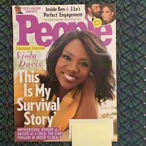 People Magazine, Viola Davis, This is my survival Story, April 25, 2022, NEW